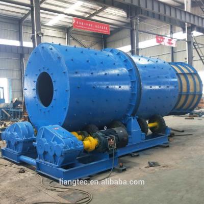 China Alluvial wash plant trommel PU or manganese steel gold mining equipment hot sale in Angola for sale