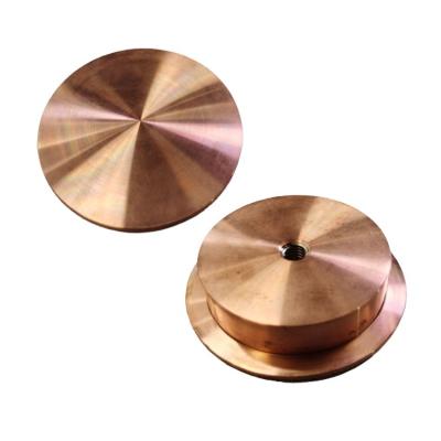 China High Precision Copper Milling Machine Spare Parts Aluminum CNC Industrial Center Accessory for sale