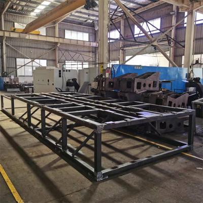 China Cheap Price Steel Welding Projects 3 4 5 Axis Heavy Structure Steel Frame Machine Stretches Machine Frame Rack for sale