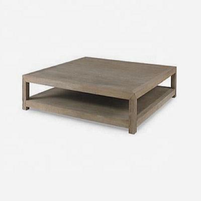 China Concise Simple Rectangular Coffee Table in American Country Style for sale