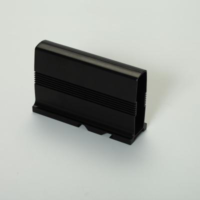 China Heatsink OEM Black Anodized Custom Aluminum Extrusion Heatsink for sale