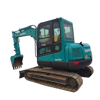 China Construction Used Digging Excavator Machine Sunward Used Hydraulic Crawler Excavator swe 60e swe 50e swe 50e earth moving engineering diggers for sale