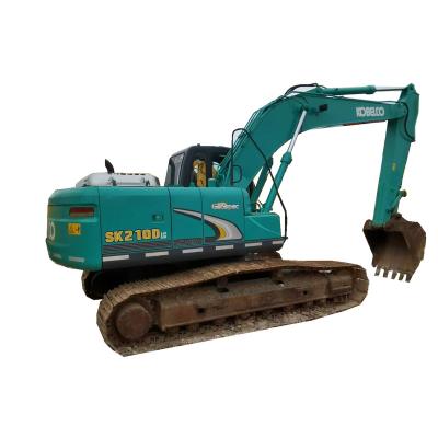 China Construction Digging Used Kobelco SK210D-LC Excavator 21 Ton Second Hand Digging Excavator Japan Made Hydraulic Crawler Excavator For Sale for sale