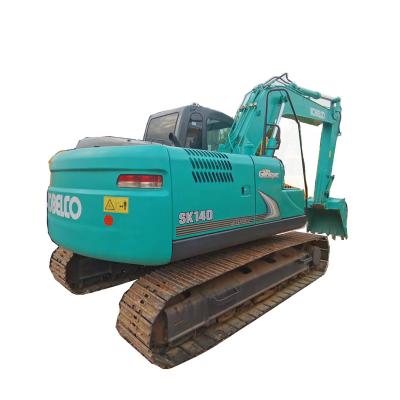 China Construction digging japanese brand kobelco SK140 used excavator 14 ton second hand kobelco sk140 excavator Construction Machinery For sale digger for sale