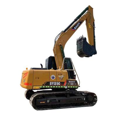 China Original China Used Used Sany Sy135c Sany Mini Walking Excavator For Sale 0.22-0.7 mÂ ³ for sale