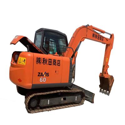 China Construction / Agriculture Original Japan Hitachi zx60 digging low price used mini excavator / excellent condition second hand 6 ton crawler digger for sale