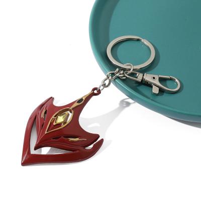 China Genshin Lasting Impact Game Key Chain Anime Cosplay Props Key Chain for sale