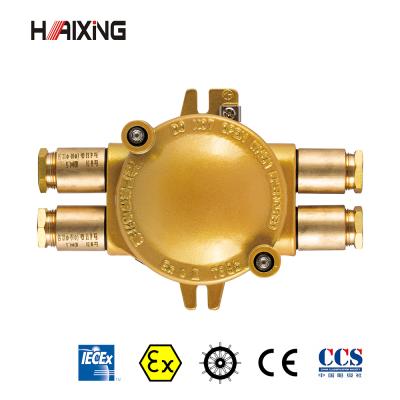 China Brass Marine Explosion Proof Junction Box DCJXH Series for sale