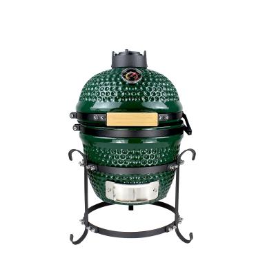 China Adjustable Size Charcoal Green Smokeless BBQ Grills Ceramic Korean BBQ Grill Stainless Steel Outdoor BBQ Grill for sale