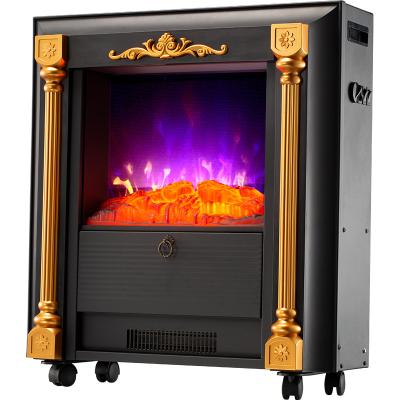 China 3D Flame Decoration Fireplace Marble Fireplace Mantels Stone Fireplaces Stoves for sale