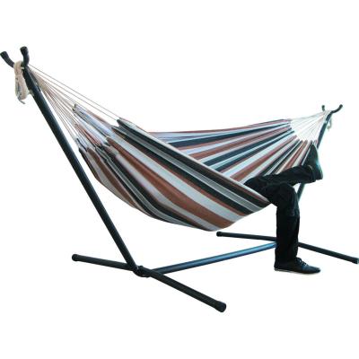 China Concise Style Hammock Two Person Camping Thicken Swinging Chair Bed Canvas Outdoor Hanging Rocking Chair Not With Hammock Stand 200*150cm for sale