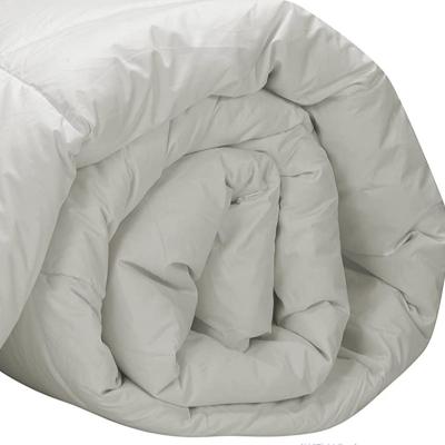 China Warm pure cotton white goose feather down comforter cheap price down comforter for sale