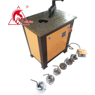 China AB-DW16EWrought Iron Metal Roller Bender Manual Bending Steel Roll Bending Machine for sale