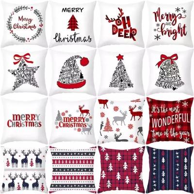 China 2020 Anti-static The New Christmas Pillow Cases Household Items Cartoon Christmas Pillow Covers for sale