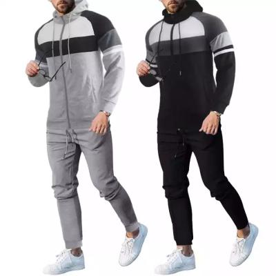 China Custom Mens Hooded Sportswear Tracksuits Breathable Football Tracksuit Leisure Set Hoodie For Mmen for sale