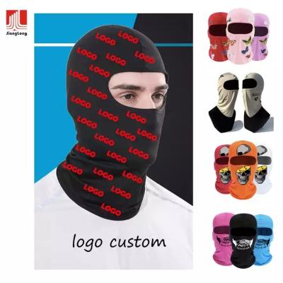 China Wholesale Fashion Square Color 3 Hole Ski Mask Beanie Winter Warm Face Mask Acrylic Pure Custom Knitted Balaclava for sale