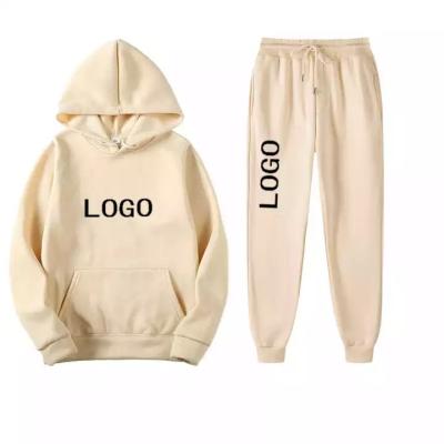 China 2022 QUICK-DRY the new sweater set Logo Plush Thickened lightweight version youth trend printable two-piece suit for sale