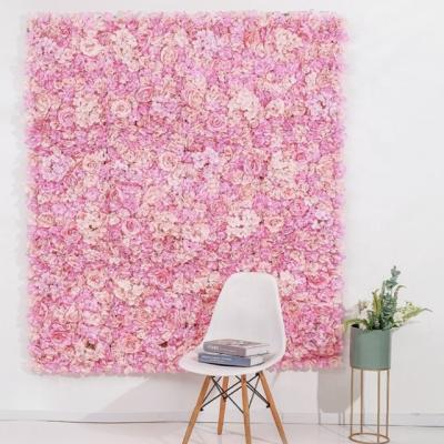 China Promotional Types Good Quality Variety Custom Romantic Silk Flowers Variety Of Flower Vigorous Motherboard Silk Material Walls for sale