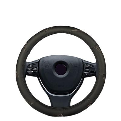 China Factory Supply Soft Car Design Universal Steering Wheel Cover Leather for sale