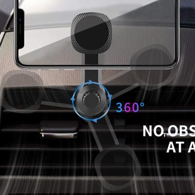 China New Type Top Selling Mobile Phone Car Mount Holder Car Air Vent Magnetic Magnetic Cell Phone Holder for sale