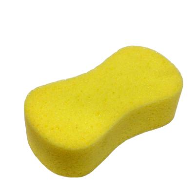 China Cheap Custom Hot Selling Yellow Microfiber Cotton Cleaning Coral Sponge Product for sale