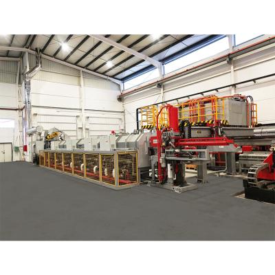 China Factory Aluminum Extrusion Preheating Furnace With Hot Log Shear for sale