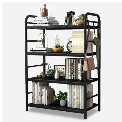 China Convertible Modern Simple Lightweight Industrial Corner Bookcase Shelf for sale