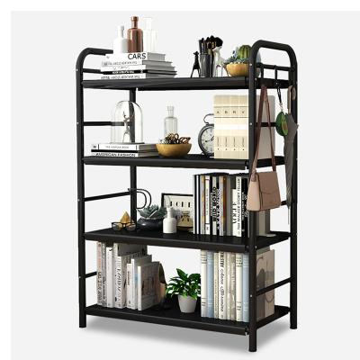 China Hot Selling Convertible Vertical Storage Shelf Racks Modern Bookcases Shelf For Living Room And Bedroom Home Office for sale