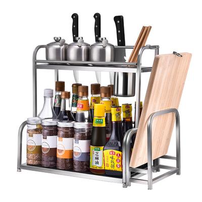 China 2022 New 3-Tier Multifunctional Home and Kitchen Viable Storage Racks Organizer for sale