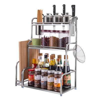 China Multi-Functional Home Kitchen Viable Rack Organizer Storage Shelves Kitchen Rack Desk Rack for sale