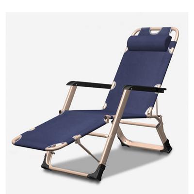 China Wholesale Modern Weightless Portable Chairs With Pillow Folding Camping Reclining Chairs, Outdoor Lounge Chairs for sale