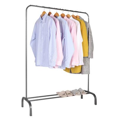 China Hot Selling Large Wardrobe Storage Space Garment Display Rack Metal Coat Rack Organizer Clothes Rack Shelf for sale