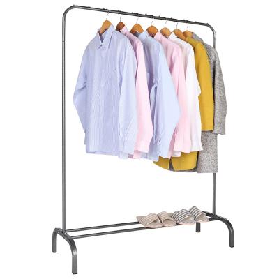 China Custom Made Wardrobe Metal Living Room Bedroom Hanger Hat Shoe Display Coat Rack for sale