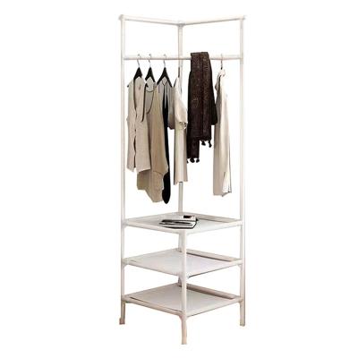 China Behind The Doors/On Walls Boutique Coat Rack Storage Rack Clothes And Shoe Stand Rack Shelf Storage Coat Rack for sale