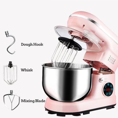 China Bowl-Lift Design Good Quality 5L Dough Kneading Machine Fufu Bread Making Planetary Mixer for sale