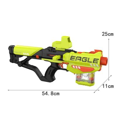 China High Quality Pneumatic Gun Air Soft BBS Launch Toy Soft Bullet With 6 Gun Shooting Game Pneumatics for sale