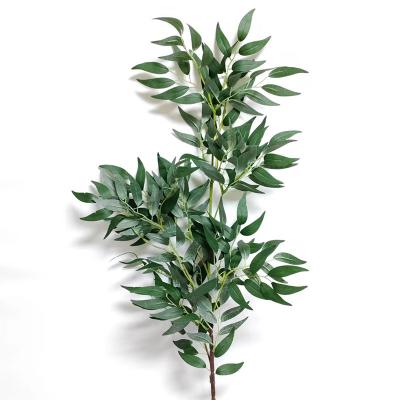 China Amazon Silk Spot Home Decor Artificial Plant Ornaments Artificial Leaves for sale