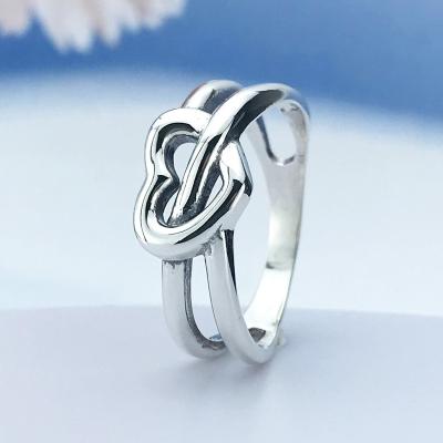 China Others High End Jewelry Women's Fashion Temperament All-match Heart Shaped Ring for sale