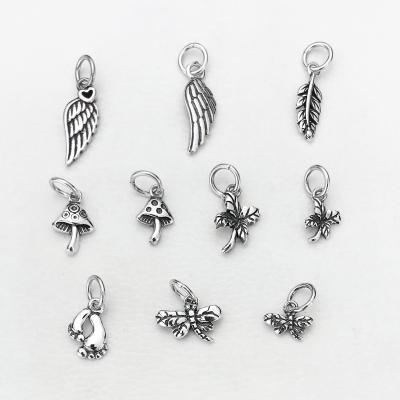 China CLASSIC Charms For Jewelry Making Mushroom Pendant Accessories Leaf Pendant for sale