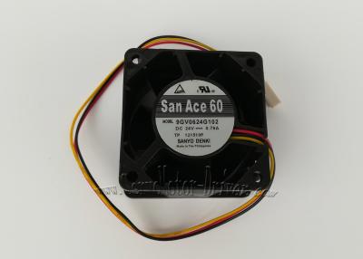 Cina Ventola di raffreddamento di Sanyo Denki del convertitore di frequenza, fan durevoli di CC di 9GV0624G102 Sanyo Denki in vendita