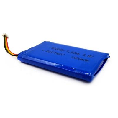 China High Quality Bluetooth Speaker China Li-polymer Battery 3.8V Digital Battery 1900mAh Pocket Battery Cell For GPS for sale