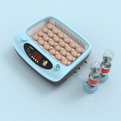 China Water Filling Function 24 Function 24 Egg Roller Eggs Improved Tray Fully Automatic Poultry Egg Tray Incubator and Hatchery for sale