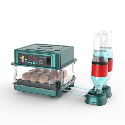 China Farms 220V/110V/12V Automatic Incubator Small 10 Capacity Egg Hatcher Hatching Chicks for sale