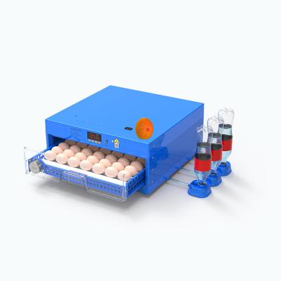 China New Design 72 Eggs Hatching Machine Household Small Water Filling Drawer Type Automatic Egg Hatching Machine Chicken Incubator for sale