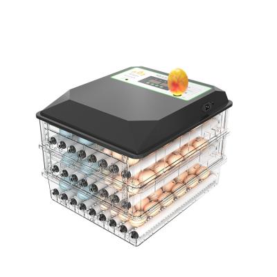 China Fully Automatic Digital Egg Incubator 3 Layer 192 Pcs Premium Quality Haching Machines Chicken Egg Incubator for sale