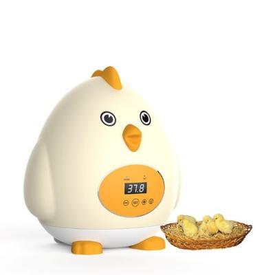 China Home Use Cartoon Chick Shape Multi-Functional 7Pcs Incubator Machine For Chicken Eggs for sale