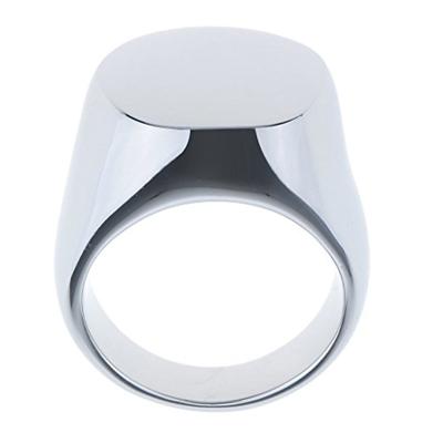 China Custom Stainless Steel CLASSIC Wedding Band Ring Stamp Signet Rings Blanks Laser Engrave Letters Memory Gift Cremation Ashes Funeral Urn for sale