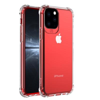 China Crystal Clear Shockproof Corner Bumper Soft Phone Case TPU Back Cover For iPhone 11 pro for sale