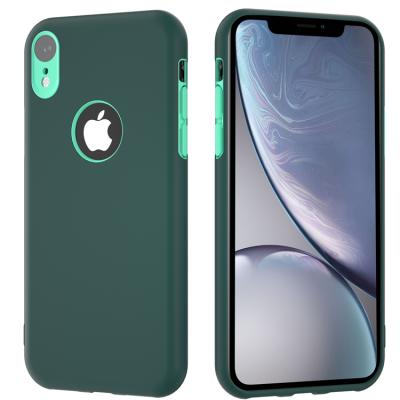 China Antiscratch Shockproof Case For iPhone XR, Dual Color Dual Layer Hybrid PC TPU Hard Cell Phone Case Cover For iPhone Xs Max for sale