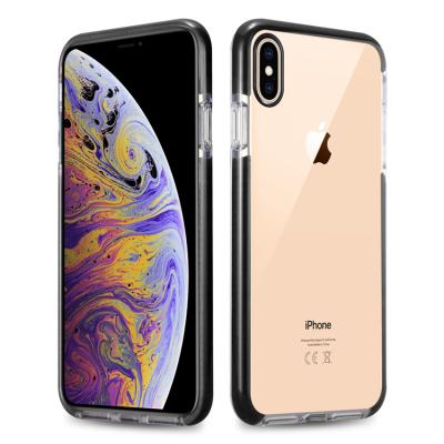 China Shockproof Clear PC Clear Case TPU tpu Band Phone Case For Apple iPhone XR Transparent Case Cover for sale